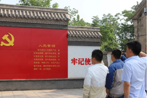 “賡續革命傳統，強化使命擔當”——焦作安彩開展建黨101周年主題黨日活動