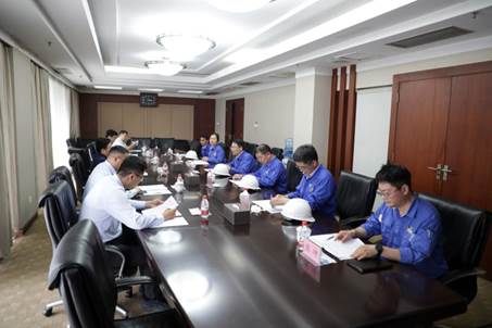 打造向上向前第一象限生力軍 錘煉甘于做人做事作難、受苦受累受屈的企業家隊伍——河南投資集團黨委書記、董事長劉新勇蒞臨安彩高科開展主題教育調研